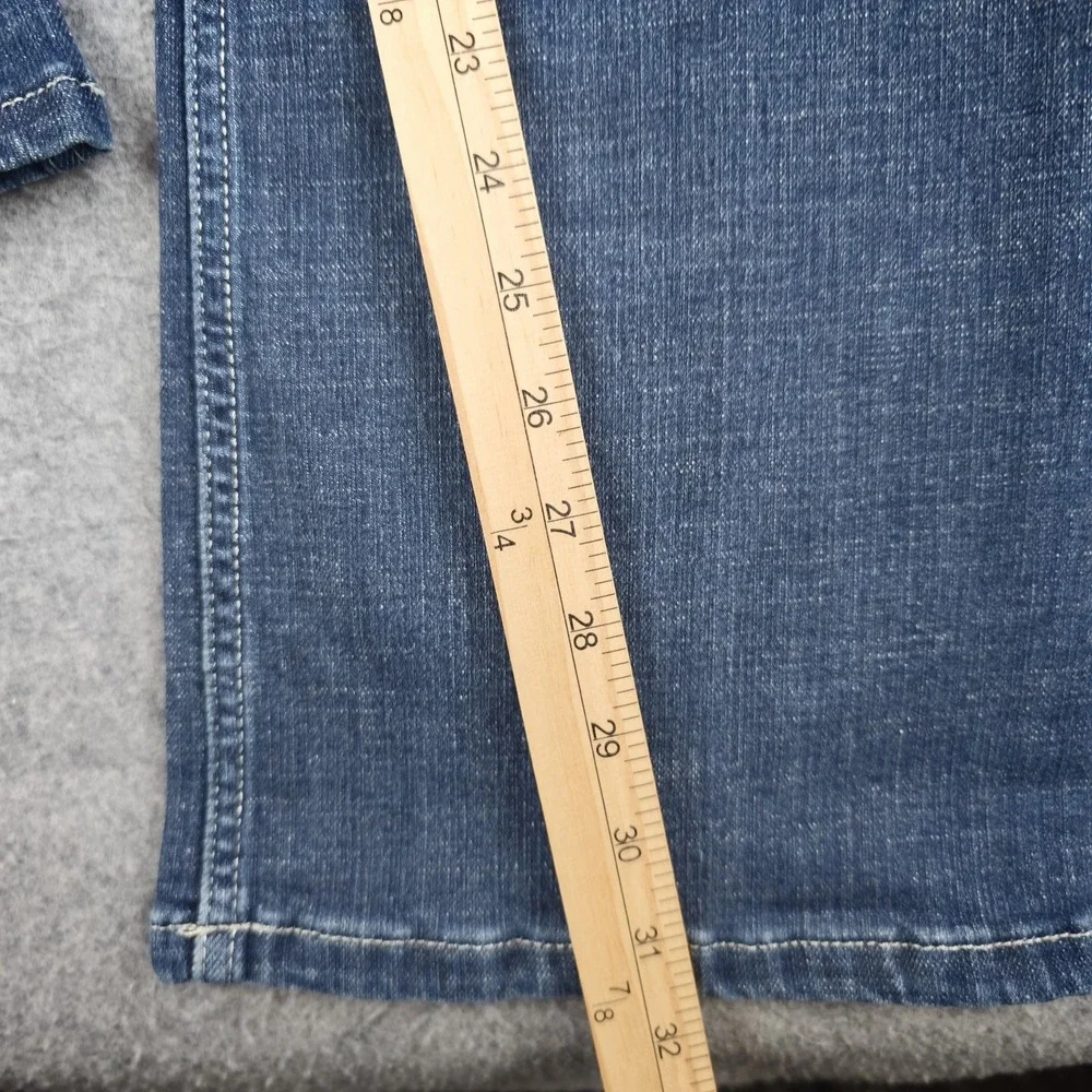 Wrangler Bootcut Jeans Women's 32x34 Blue Medium Wash Mid Rise Stretch 11X34